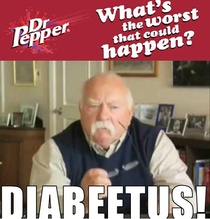 Wilford Brimleys comment on Dr Pepper