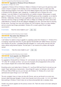 Windows  reviews on Amazon