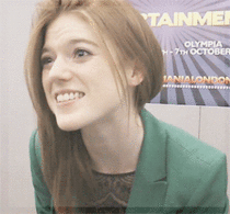 Winter is coming and shes craving for that Snow Rose Leslie
