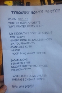 Winter Party Bruh