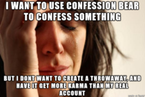 Wish I could confess