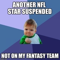 With all these NFL players getting suspended
