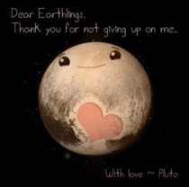 With love from Pluto