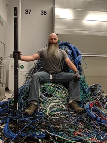 Wizard of the internet King of the data centers Slayer of cables