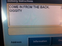 Work at dominos Internet orders like these make the days go by better