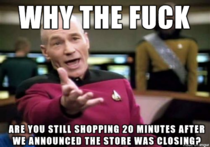 Working  years in retail this is my biggest pet peeve