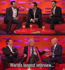 Worlds longest interview
