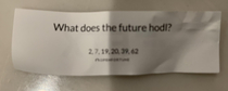 Worst fortune cookie Even my fortune cookie doesnt know