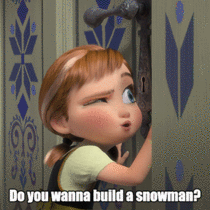 Would you like to build a snowman
