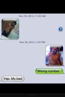 Wrong number