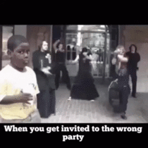Wrong party