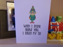 Xmas lols - When i think about you elf
