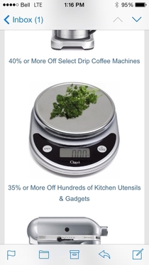 Yes Amazon Ill be weighing a lot of Parsley