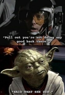 Yodas famous saying