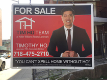 You cant spell home with ho