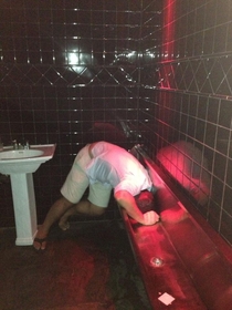 You know urine trouble when this happens at the bar