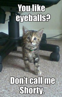 You like eyeballs