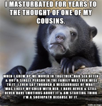 You want real confession bears 
