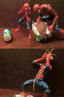 Youd think spidey sense wouldve seen it coming