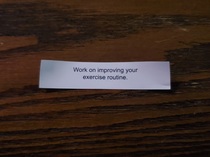 youre fat - fortune cookie