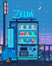 Zelda vending machine