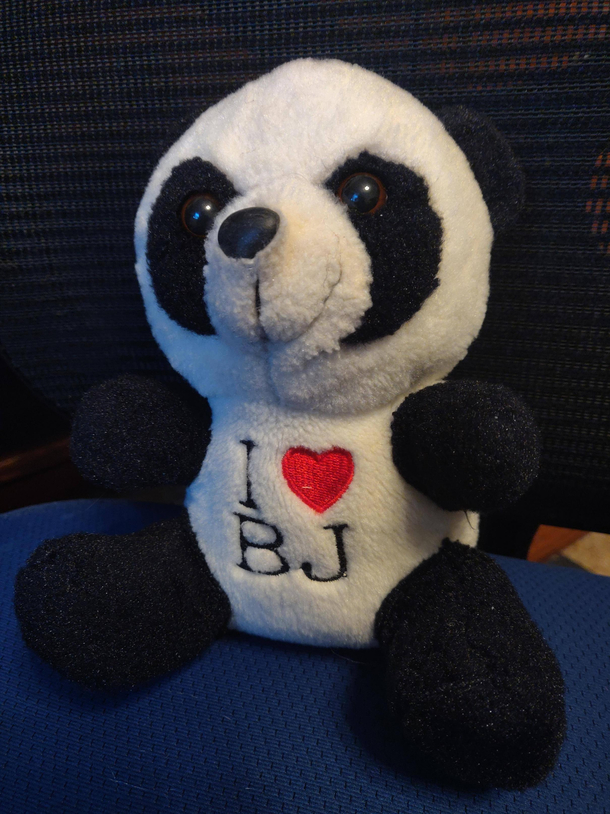  A little souvenir I brought back for my wife after visiting the  Beijing olympics