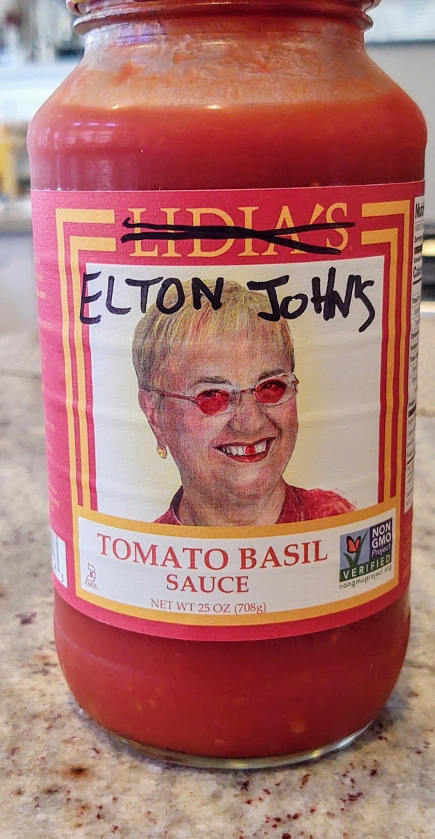  And you can tell everybody this is your sauce 