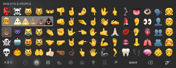  Apple finally made the poo-emoji inclusive 