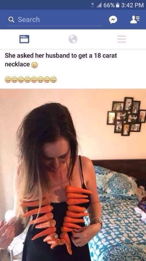 carat necklace