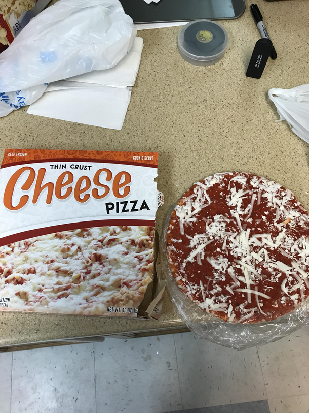 cent pizza from Walmart - Meme Guy