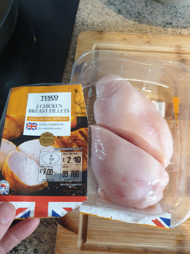  Chicken breast fillets