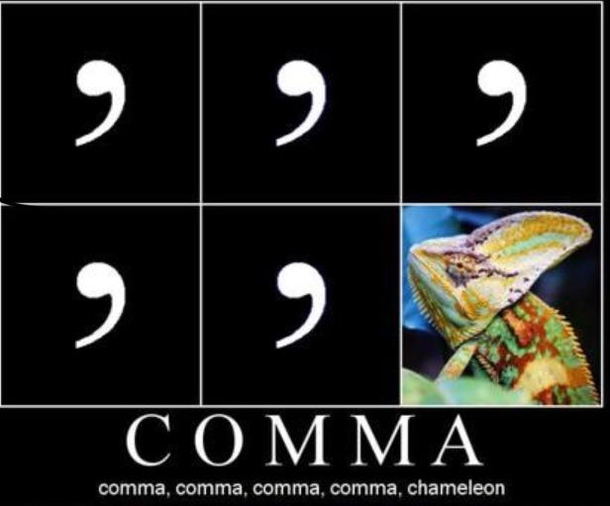 comma