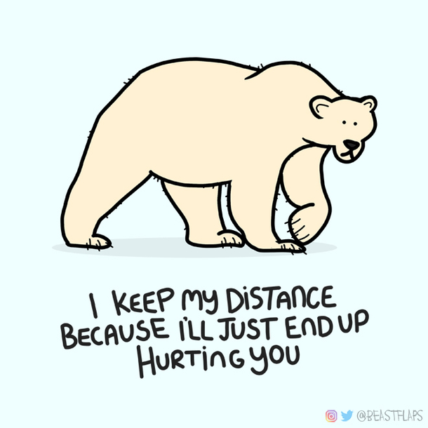   days ago I made a promise to myself to do something productive and draw a grumpy animal every single day this is grumpy animal number 