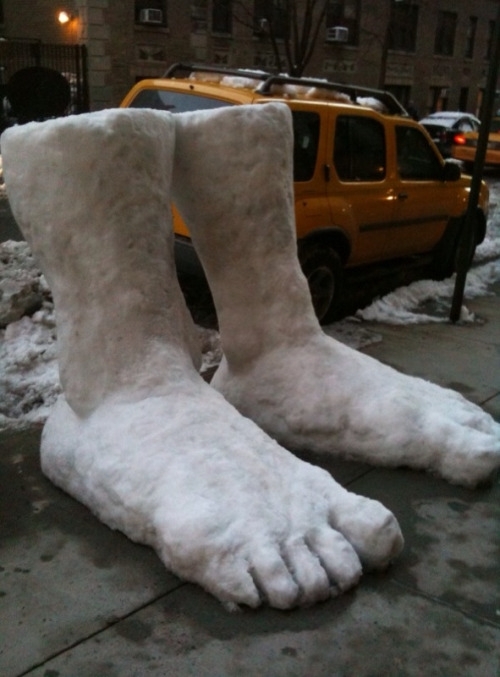  feet of snow fell this morning
