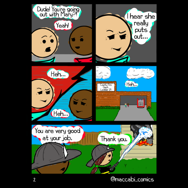  Going out and putting out