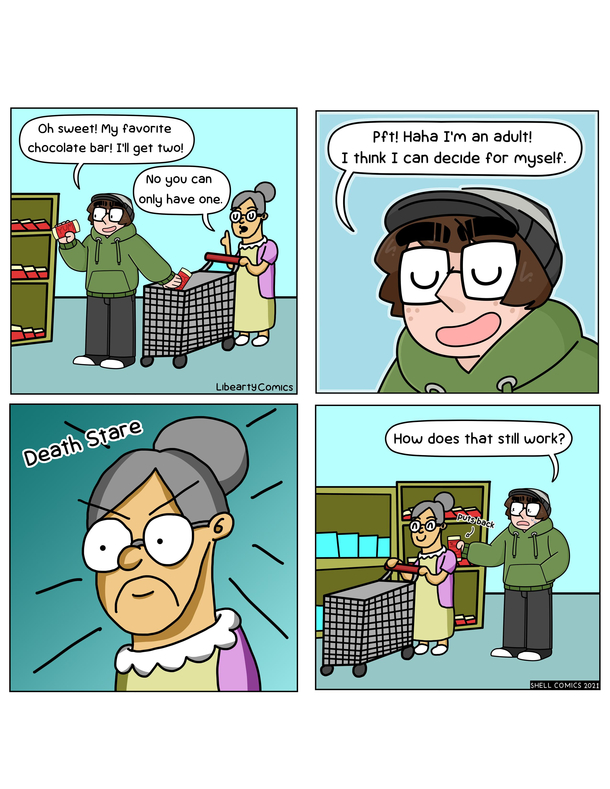  Grandmas collab with Libearty comics
