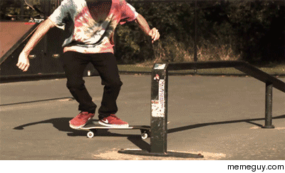  hippy flip in super slow motion
