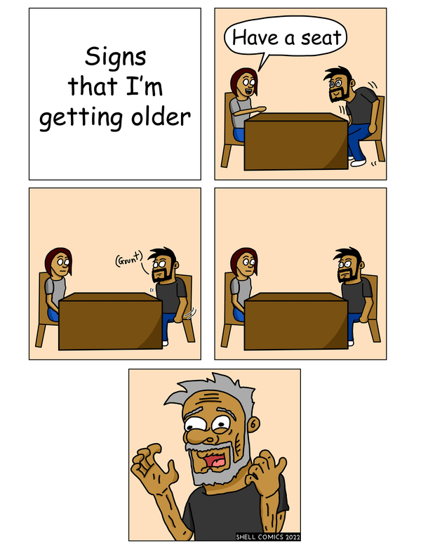  Im getting older now