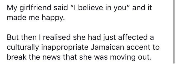 Inappropriate