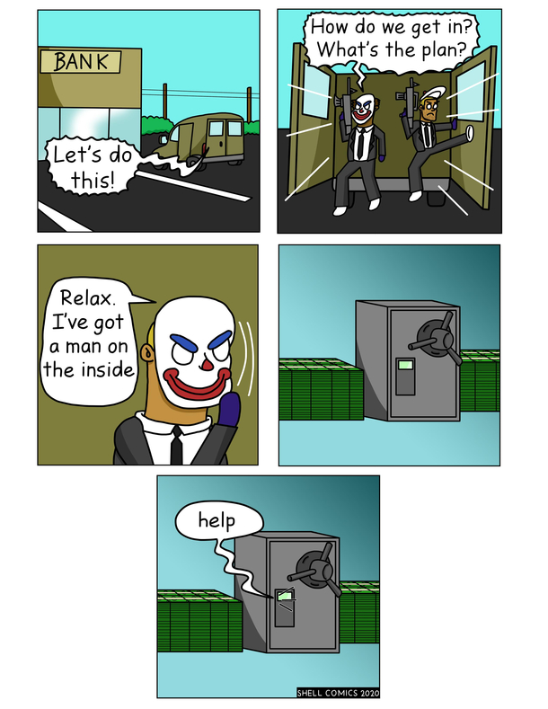  Inside job