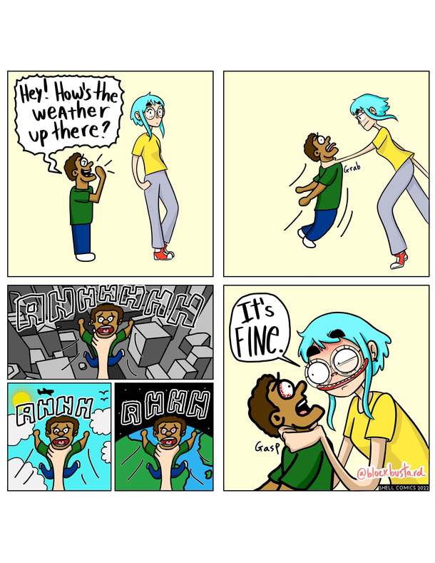  Its fine feat Blockbustard