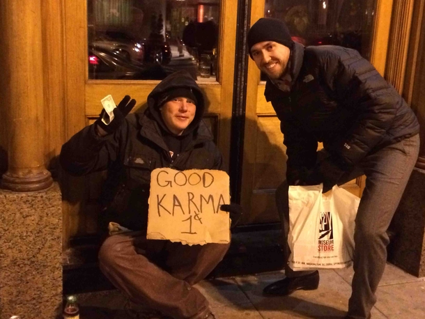   Karma on the streets cross post