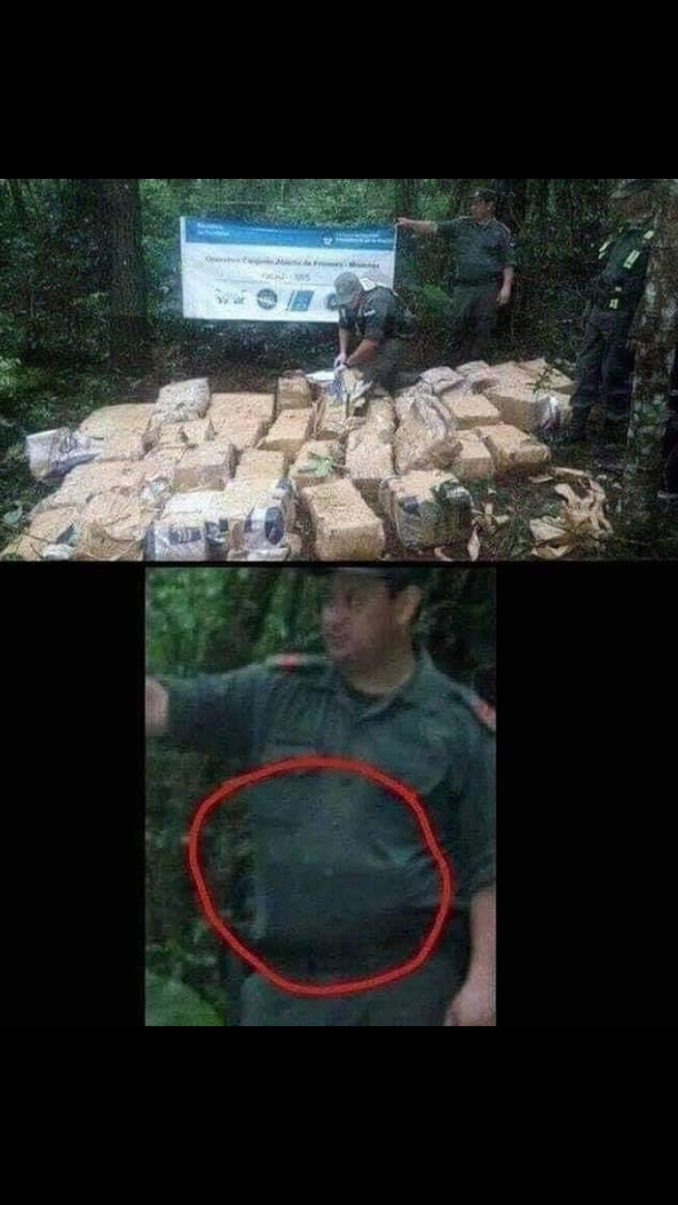  kilos were accounted for