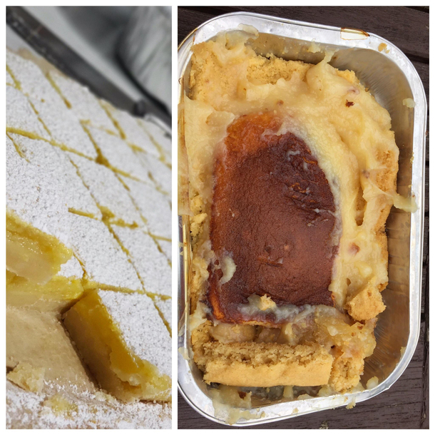  Lemon bars with shortbread crust Attempt  - source in comments