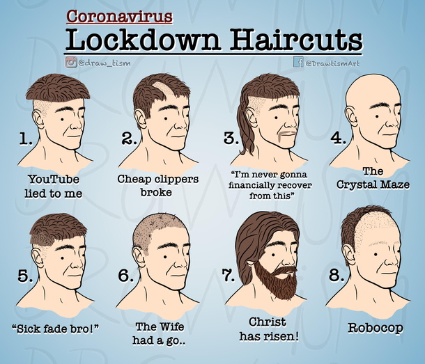  Lockdown Haircuts