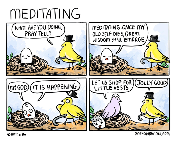 Meditating