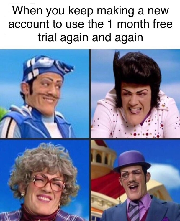  month free trials are the best