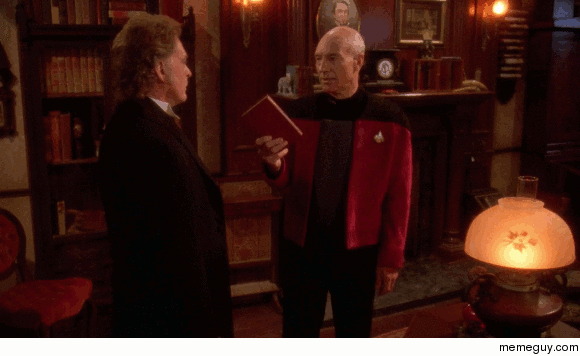  MRW my uncle emails me a -page rant explaining why Kirk was the best captain of the Enterprise