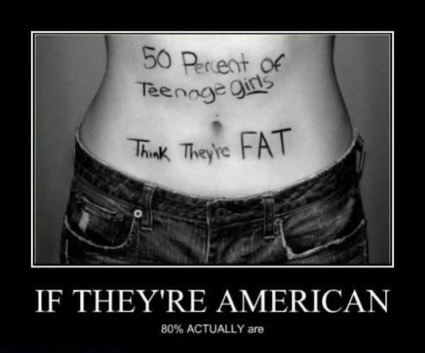  of teenage girls think theyre fat
