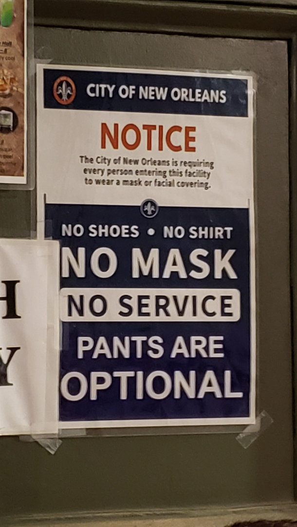  Pants Optional